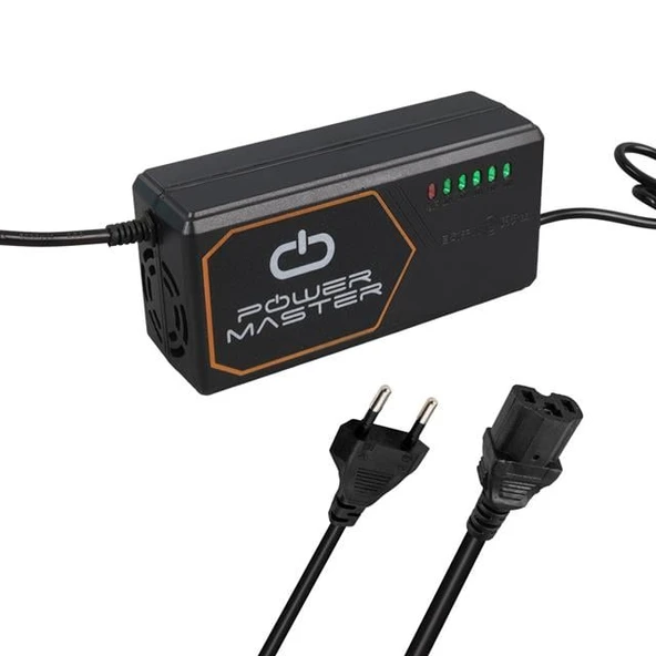 Powermaster PM-31174 24 Volt - 20 Amper C16 Uçlu Elektrikli Bisiklet Şarj Cihazı ürün görseli 1