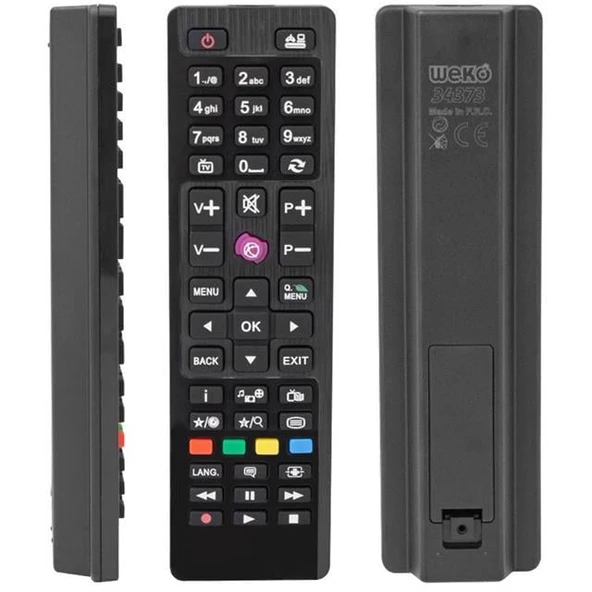 HEY 40136 Vestel SEG Regal RC4849 RM L260 Mini MOR Uyumlu LCD LED TV Kumanda ürün görseli 1