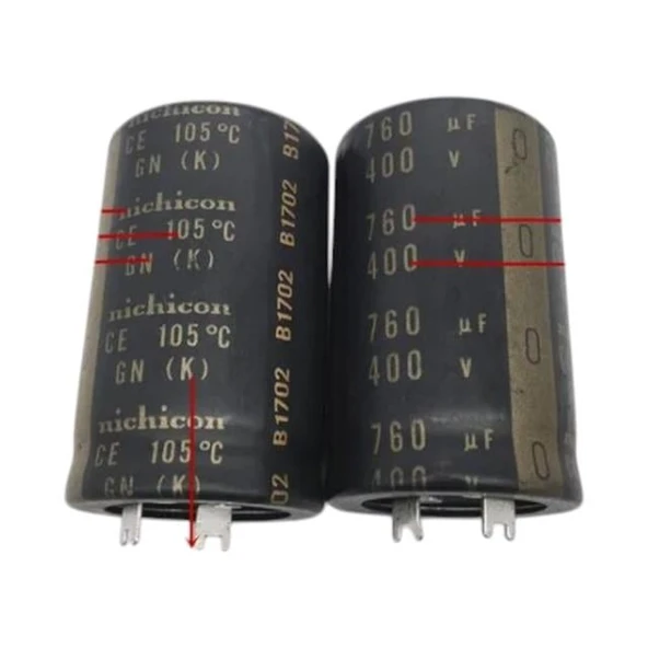 760 MF 400 Volt Blok Kondansatör ürün görseli 1