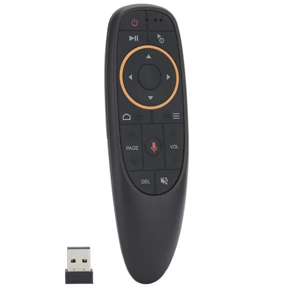G10 Android-Windows-Linux-TV Box-Mac OS Uyumlu 2.4 Ghz Ses Komutlu Wireless Air Mouse Uzaktan Kumanda ürün görseli 1