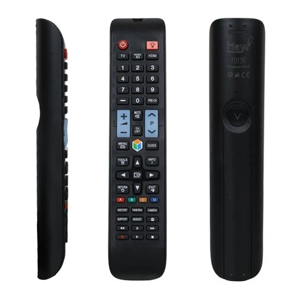 Hey Küçük Kalıp RM-D1078+1 Samsung Source Tuşlu Lcd Led TV Kumanda ürün görseli 1