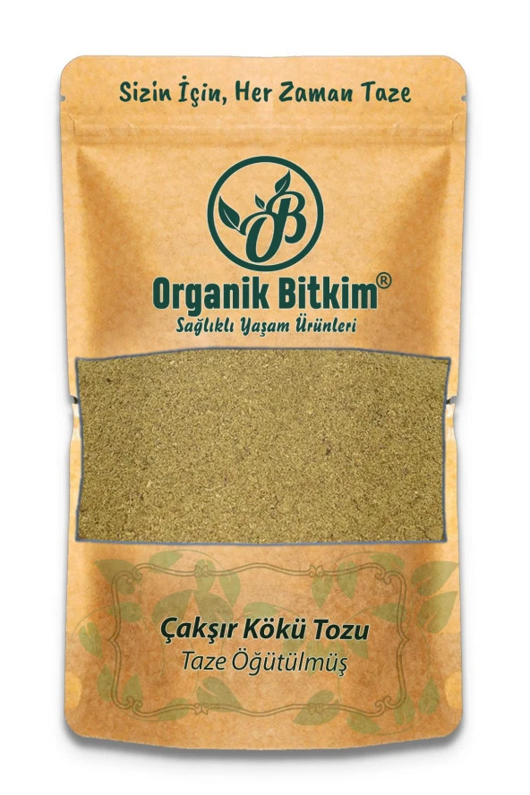 Organik Bitkim Çakşır Kökü Tozu (Öğütülmüş) 150 gr ürün görseli 1