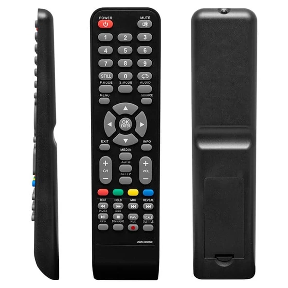 Onvo OV24101-OV32100-OV32101-OV39100-OV42200-2200 ED001NV1 / Nordmende NM32100 - NM42200 / Dreamstar 43DS1S - 2200 ED00DRSA Lcd Tv Kumanda ürün görseli 1
