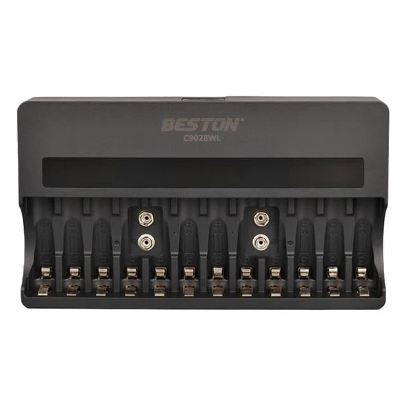 Beston C9028WL AA/AAA/9V/C Boy/D Boy/Lion Hızlı Pil Şarj Cihazı ürün görseli 1