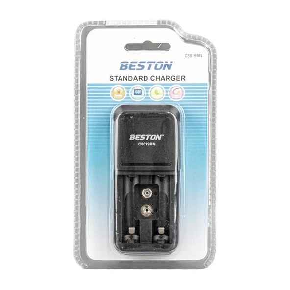 Beston C8019BN Pil Şarj Cihazı (2Xaa - 2Xaaa - 1X9v) ürün görseli 1