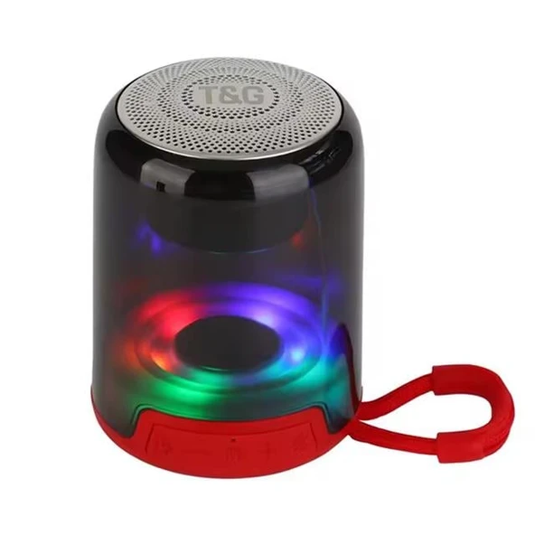 T&G TG314 USB/SD/FM/Bluetooth Destekli Taşınabilir RGB Işıklı Wireless Hoparlör ürün görseli 1
