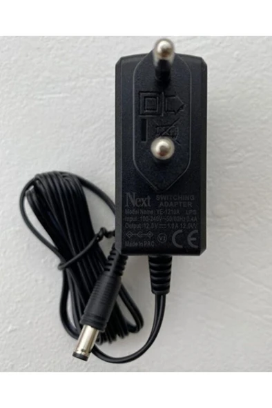 12 V 1 Amper Adaptör Orjinal - Resim 2