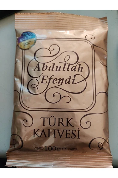 abdullah efendi türk kahvesi 100 grm - Resim 2