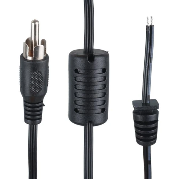 Weko Yerli Üretim 1.2 Metre Tos Rca Konnektörlü Uydu Santralleri İçin Yedek Adaptör Kablosu ürün görseli 1