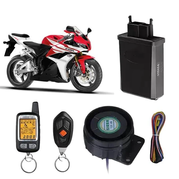 Powermaster PM-22737 Spy 120 Desibel Sesli Ve Titreşimli Motosiklet  Alarm Sistemi ürün görseli 1