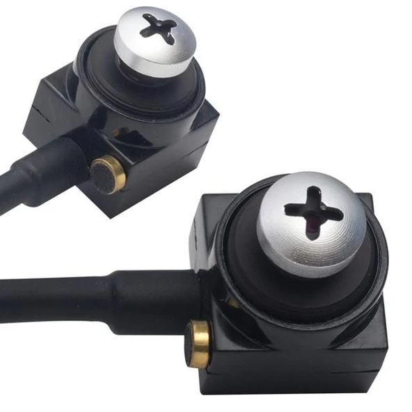 Powermaster PM-19312 3.6 MM 800 Tvl 1/4 Sensör Mikrofonlu Vida Tip Mini Kamera ürün görseli 1