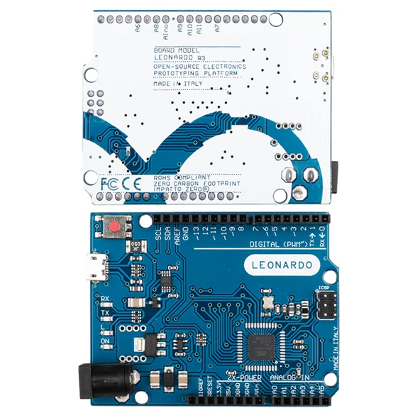 Arduino Leonardo R3 Atmega32u4 Mikrodenetleyici Geliştirme Kartı ürün görseli 1