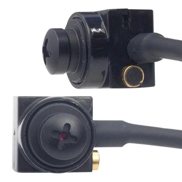 Hello HL-19311 800TVL 1/4 MT499 Sensör Mini Kamera Mikrofonlu 3.6Mm 1280X960P 19X15x15mm ürün görseli 1