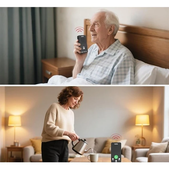 Hello D10A 1000 Mah Şarjlı İnterkom Kapalı Devre Konuşma Sistemi - Resim 3