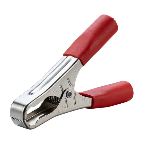 Powermaster PM09-1044 Büyük 100Mm Krokodil Akü Maşası Kırmızı ürün görseli 1