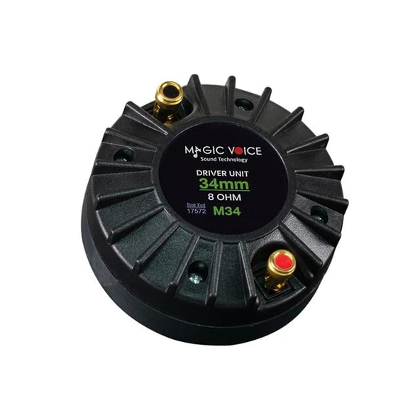 Magicvoice M-34 8 Ohm 34 Mm 40 Watt Driver Unit - Resim 3