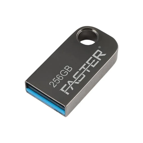 Faster 256 GB Mimi Serisi USB 3.0 Yüksek Hızlı Metal Flash Bellek ürün görseli 1