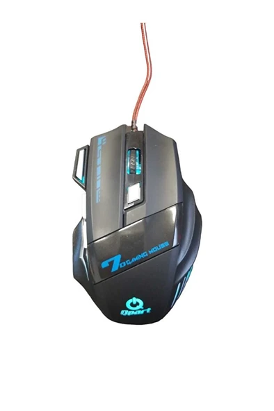 QM-102 USB 7 Tuşlu Rainbow Mouse - Resim 2