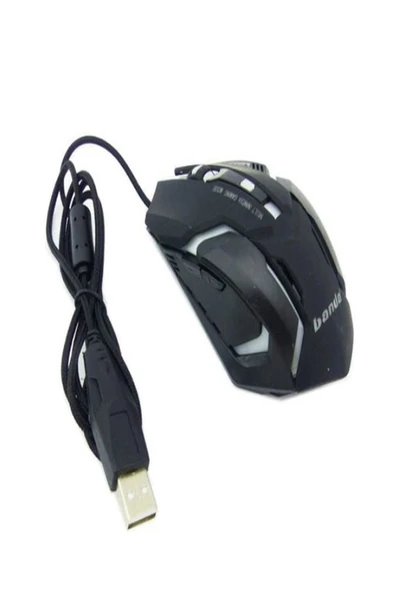 G1 6d LED Işıklı Oyuncu Kablolu Mouse ürün görseli 1