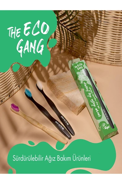 The Eco Gang Çevre Dostu diş fırçası ürün görseli 1