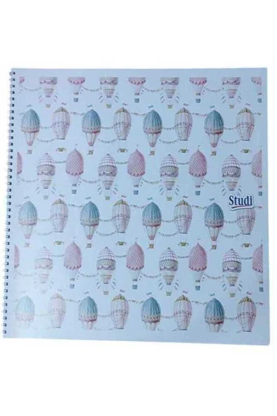 35*50cm 25 Yaprak Spiralli Resim Defteri 2 ADET ürün görseli 1
