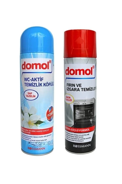 Fırın & Izgara Temizleyici Köpük Limonlu 500 ml ve Tuvalet Temizleme Köpüğü Saf Tazelik 500 ml ürün görseli 1