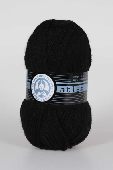 Atlas El Örgü Ipi 100gr 1 Adet Colour 999 ürün görseli 1
