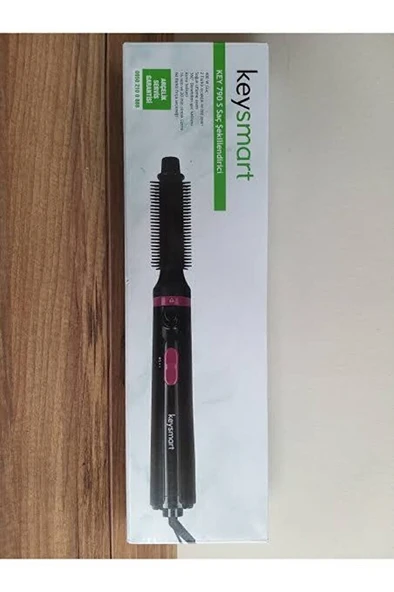 Key 790 S Siyah Saç Şekillendirme Fırçası, pratik ve şık tasarım ürün görseli 1