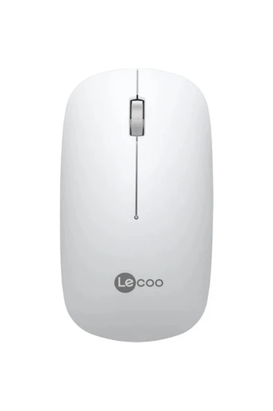 LECOO WS214 Kablosuz Optic 1600dpi Beyaz Mouse ürün görseli 1