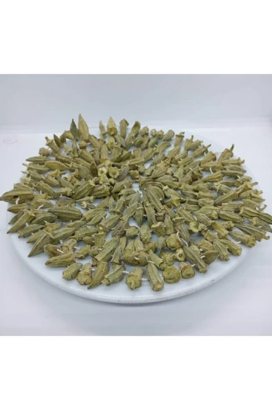 Yöresel_mutfağım Yeni Sezon Amasya Kurutulmuş Çiçek Bamya 250 gram ürün görseli 1