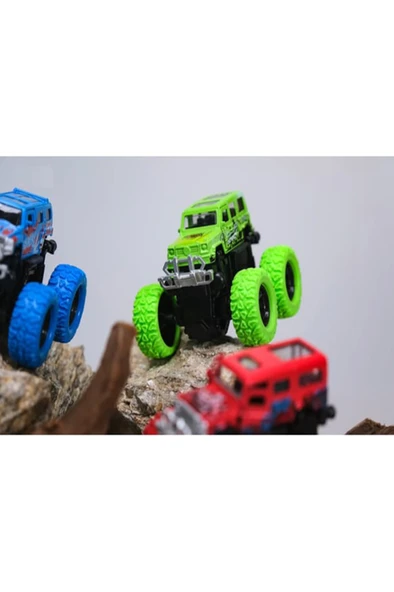 Piccolo Mondi Off-Road Sürtmeli Araba (Mavi) - Resim 4