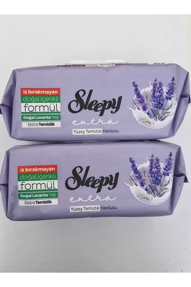 Sleeppy Extra Yüzey Temizlik Havlusu 100x2 Adet ürün görseli 1