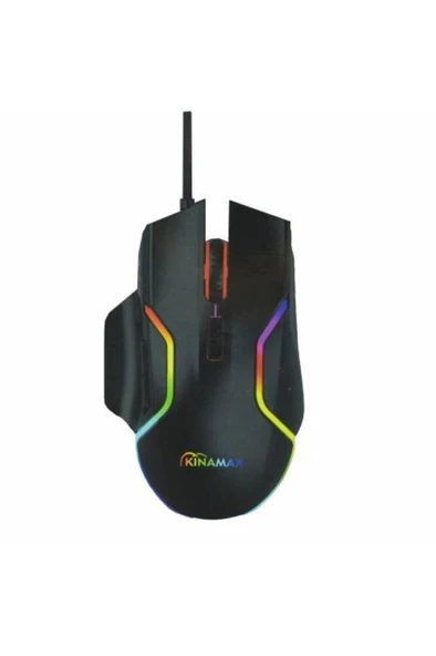 Kınamax Kx-gm101 Rgb 7200 Dpi Optical Sensor Multi Color Gaming Mouse ürün görseli 1