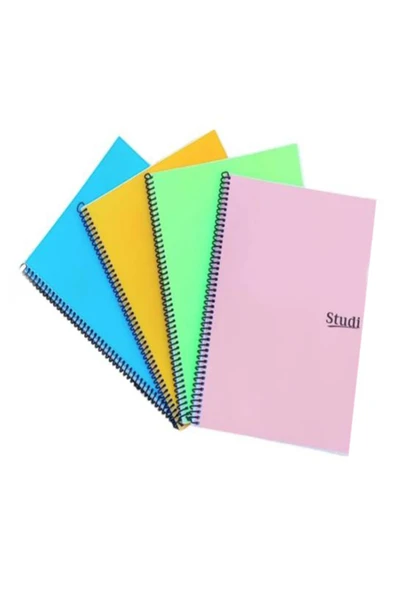 72 Yaprak PP Kapak A4 Çizgili Defter 2 Adet ürün görseli 1