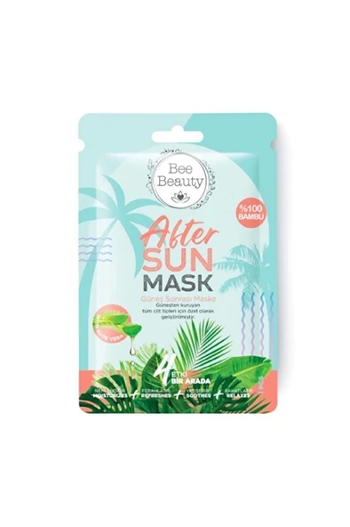 Maske Kağıt Yüz Güneş Sonrası Aloe Veralı 25 ml ürün görseli 1