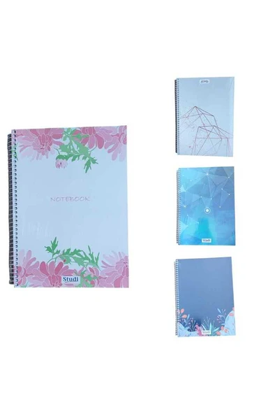 120 Yaprak A4  Çizgili Defter  2 Adet ürün görseli 1