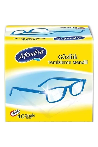 Gözlük Temizleme Mendili 40lı Gözlük Temizleme Bezi40 Adet ürün görseli 1