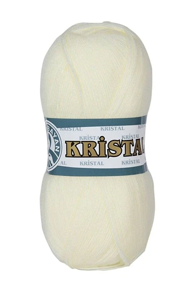 Kristal El Örgü Ipi Açık Sarı 005 ürün görseli 1