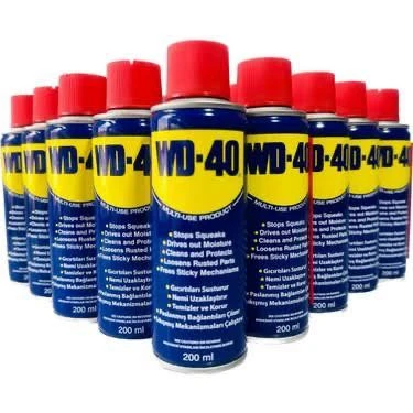 Wd40 Çok Amaçlı Yağlama Spreyi ve Pas Sökücü  400 ML(12 ADET) ürün görseli 1