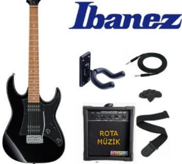 Ibanez Grx20 Bkn Elektro Gitar Set ürün görseli 1