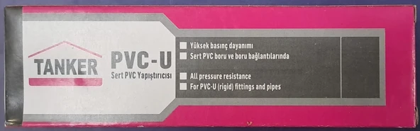 TANKER PVC-U SERT PVC YAPIŞTIRICI - 50 ml ( TANGİT ) ürün görseli 1