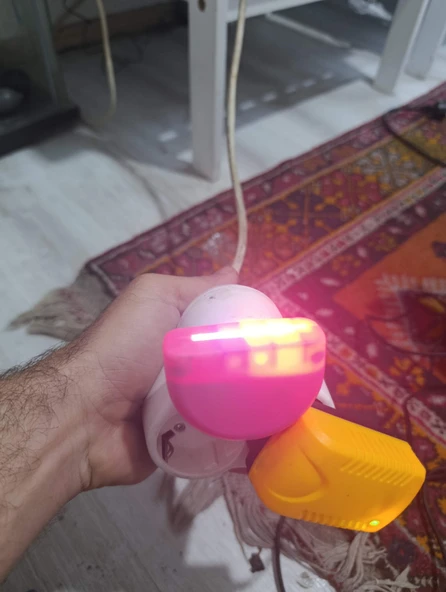 LED'li gece lambası ikinci el - Resim 3