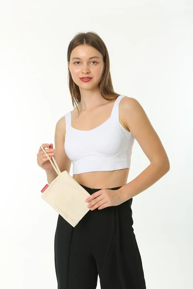 Baghashtag Clutch Bez Çanta - Resim 5