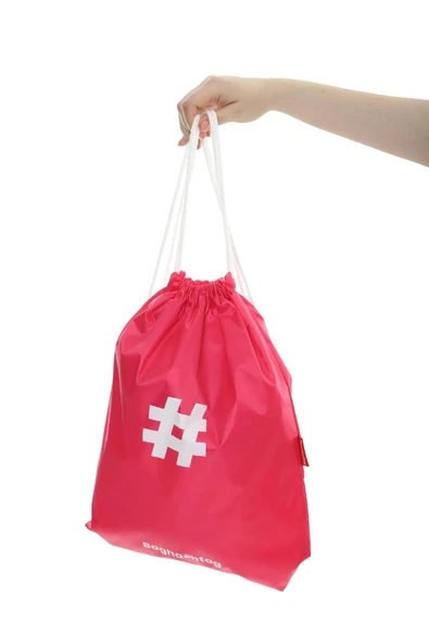 Baghashtag Pembe Sırt Çantası - Resim 2