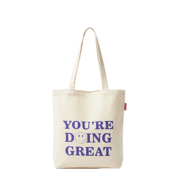 Baghashtag You Are Doing Great Baskılı Bez Çanta ürün görseli 1
