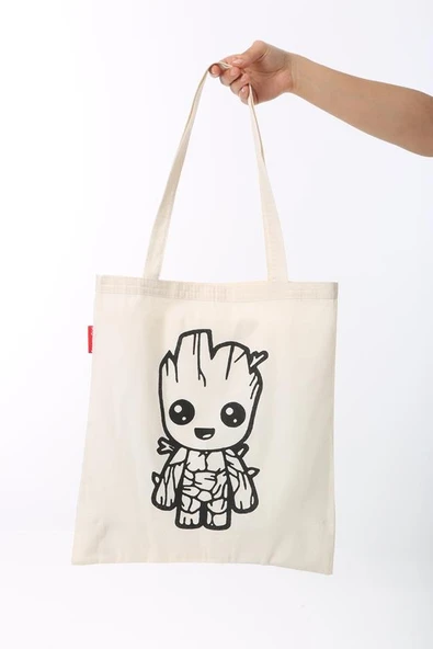 Baghashtag Bez Çanta Baby Gurut Baskılı - Resim 2