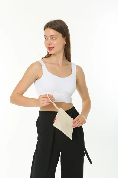 Baghashtag Clutch Bez Çanta - Resim 3