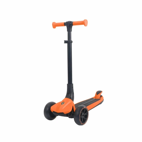 L6-120-O LAMBORGHİNİ LİSANSLI 2 TEKER KATLANABİLİR METAL KAYMAZ TABAN SCOOTER ürün görseli 1