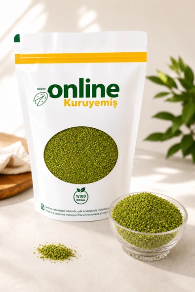 Toz Antep Fıstığı - Yeşil Boz Fıstık- Yeni Mahsul - 50 gr ürün görseli 1
