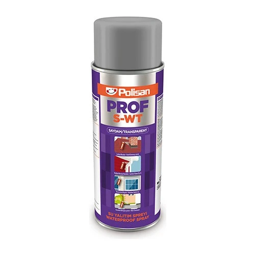 Polisan Prof S-WT Su Yalıtım Sprey Şeffaf 500 ml ürün görseli 1